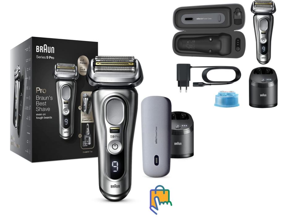 SuperOfertitas's tweet photo. #Braun Series 9 Pro Afeitadora Eléctrica Hombre, Máquina de Afeitar Barba con Recortadora ProLift 
💥OFERTA #AMAZON 💥

👉 https://t.co/MVN8Os7Yx5

❌Precio Antes =599,99€
✅Precio Ahora =299,99€ 
🤑Ahorras 300,00€ (50%)

#Chollos #Ofertas #Gangas #súperofertas #SuperOfertitas https://t.co/VnXA85Swf7