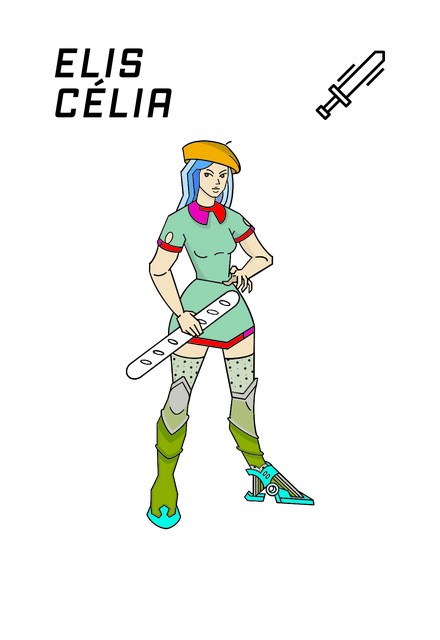 heroesofnft's tweet photo. Hey Heroes👋 It is time for Elis Celia🚀

She learnt everything from her mother but now she is alone.
 
To learn more about Elis 👇
https://t.co/qhZ2VCO4sA https://t.co/jvfXin1t1o