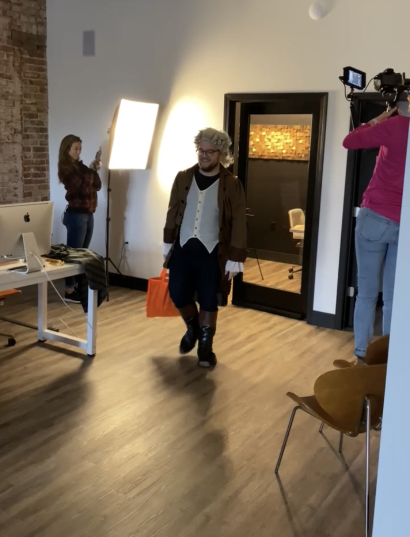idea_creative1's tweet photo. It's Have Fun at Work Day, but around here, that's any day that ends in y. #HaveFunAtWorkDay #workflow #icm #marketing https://t.co/kIJBI1VjYq