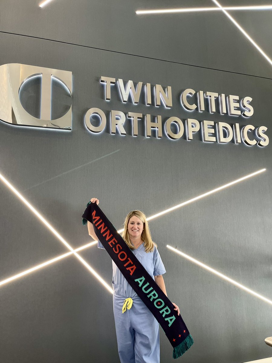 Welcome #MNAuroraFC. Can’t wait to catch games this summer! <a href="/MNAuroraFC/">Minnesota Aurora FC</a> <a href="/twincitiesortho/">Twin Cities Orthopedics</a>