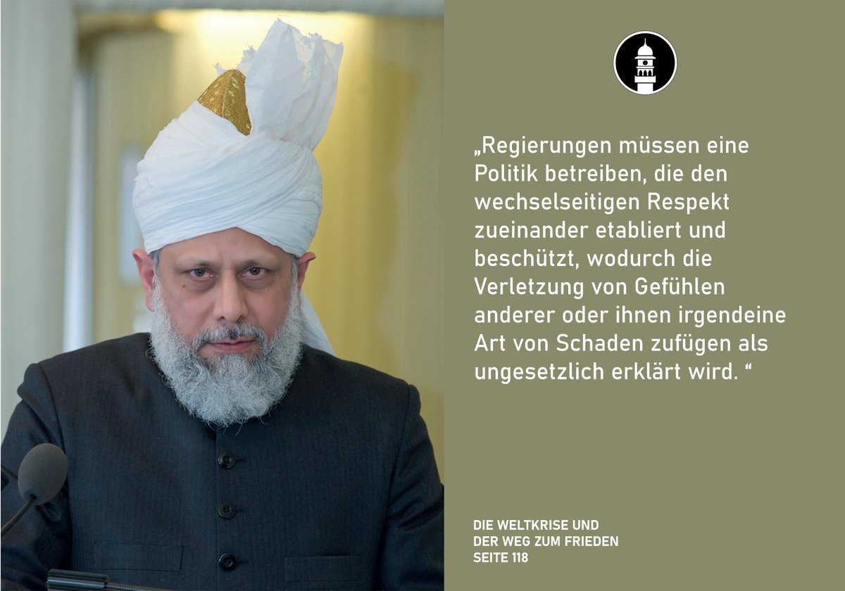 AhmadiyyaHH's tweet photo. Der Friedensfürst über wahre gerechte Staatsführung #AhmadiyyaKhilafat https://t.co/nAbyOHYRDc