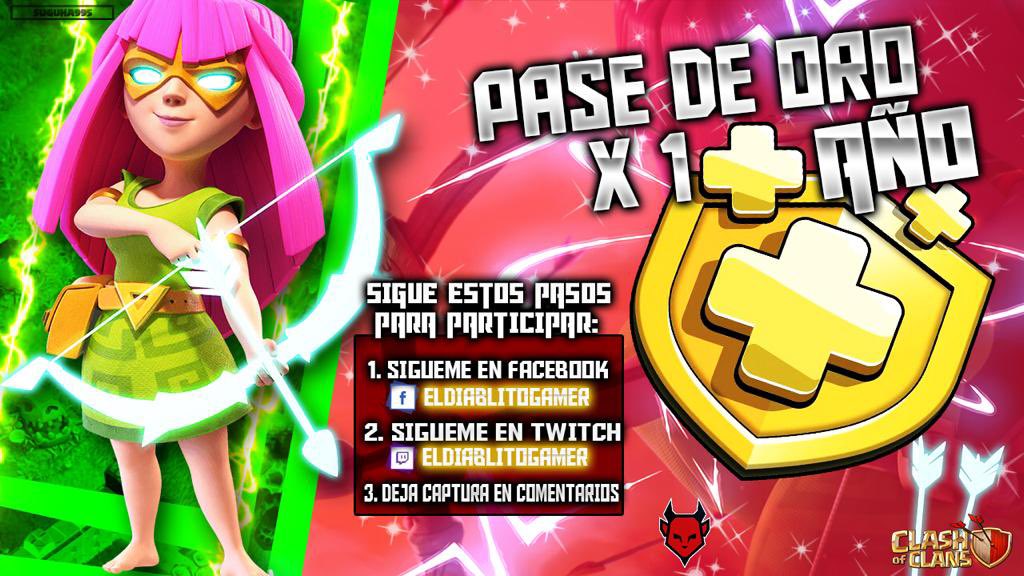 Mega Guerra Esta Noche !!🙀
Elite Warriors League les Presenta 
🎮 Fenix Oscuro 🆚 Hecho En Mexico 
⏰ 8:00 pm 
📡 El Diablito Gamer (FaceBook &amp; Twitch) … también tendremos el sorteo de el pase do todo el año !! 😦
<a href="/EWL_CoC/">Elite Warriors League</a> @HEMCOC_ en viernes ?🤔
No tela puedes perder!!