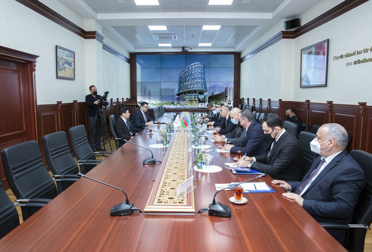 AzGomruk's tweet photo. "With regard to the reforms in the customs sphere in the Eurasian region I always refer to the experience of Azerbaijan's customs service."

https://t.co/rL0udDUmqa https://t.co/3nPeOCkK06