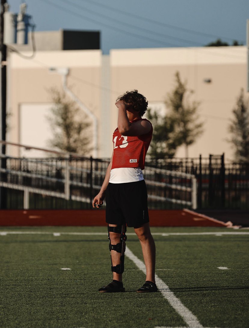 Eli_finley1's tweet photo. 7 months ago 1 month before my junior season I tore my acl…Glory to god surgery went well and I am 100% cleared.Wouldn’t be where I am today with out my family and coaches pushing me.Can’t wait to get back out there with my boys.@HeathSportsMed @JohnHarrell_BNC @ORUMSoccer https://t.co/ifkppShqE1