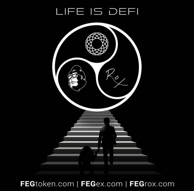 Feglover8's tweet photo. What if Satoshi Nakamoto is @lifeisdefi. Do your self a favour buy @FEGtoken and #Rox then hold. We are very early, no time for regrets. #FEGArmy #SmartDefi #FEGFamily 

I AM A FEG BILLIONAIRE 
I AM A FEG BILLIONAIRE https://t.co/i0eM3VwqXN