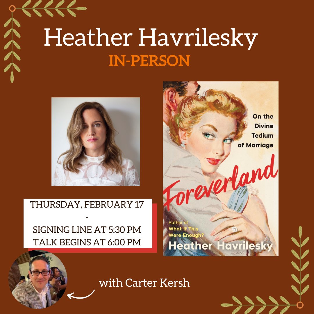 FlyleafBooks's tweet photo. These are our events for February 2022! Don't forget that priority access is given to those who have purchased books--Hope to see you there! @marytribble @SonofBaldwin @Brendan_slocumb @hhavrilesky https://t.co/BIrLfSUD02