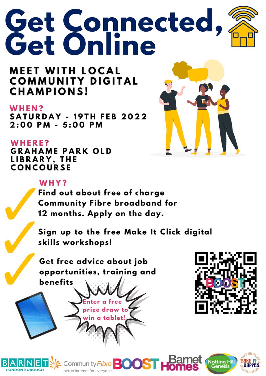 TRDBlanc's tweet photo. Never too early to promote great opportunities for local residents @cct_colindale @NHGhousing @BarnetHomes @BoostBarnet @Young_Barnet @BarnetTogether @BarnetCouncil https://t.co/Iyb9eHTqip