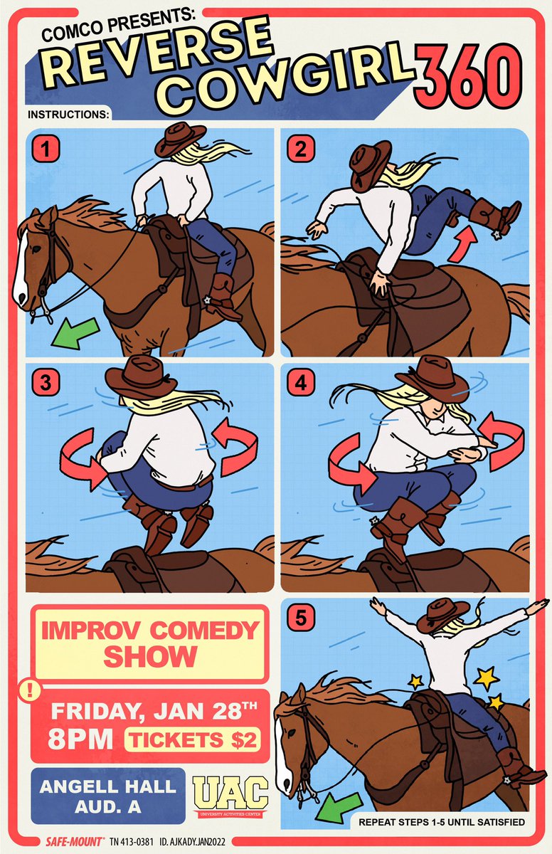 Giddy up to Angell Hall Aud A tonight! But come early, we will be capping the auditorium at capacity 🐴🐴🐴