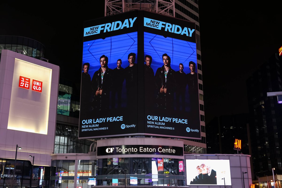 OurLadyPeace's tweet photo. Appreciate the support @SpotifyCanada 🙏

You can listen to #SpiritualMachinesII now on New Music Friday https://t.co/vPiqZ2MSuf https://t.co/IeU89XmL9u