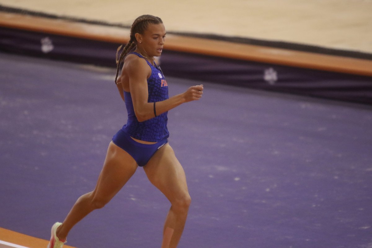 All 𝐆𝐚𝐭𝐨𝐫𝐬 in today's Pentathlon 👊

🔹Anna Hall is the new NCAA Leader and sets a Florida School Record (4370)

🔹Sterling Lester records a 3996, the 11th best score in the NCAA this season.

🔹 Asia Smith comes in 6th with 3761