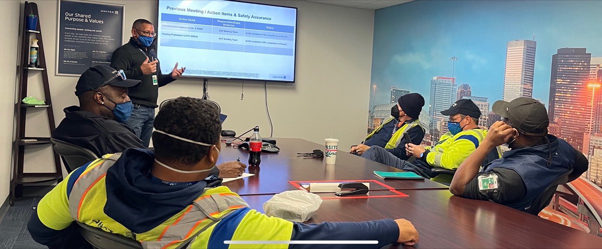 IAH AO Safety - Supporting BTW & Move-Team SAT Teams, IAHAO - committed to raising the bar & setting the standard ⁦@weareunited⁩ ⁦@AOSafetyUAL⁩ ⁦@JohnK_UA⁩ ⁦@billwatts_11⁩ ⁦@rich_kushner⁩ ⁦@philgriffith63⁩