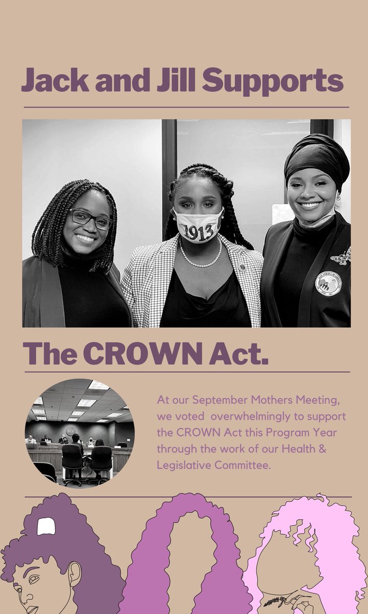 WRGMizzou's tweet photo. Dr. Dorime-Williams recently testified in favor of the CROWN Act on behalf of @JackandJillInc.. Hair discrimination affects everyone, especially kids in grades K-12.  Please join us in encouraging others to appreciate natural beauty as we do by signing the petition in our bio 🎀 https://t.co/NSXHKDH7p3