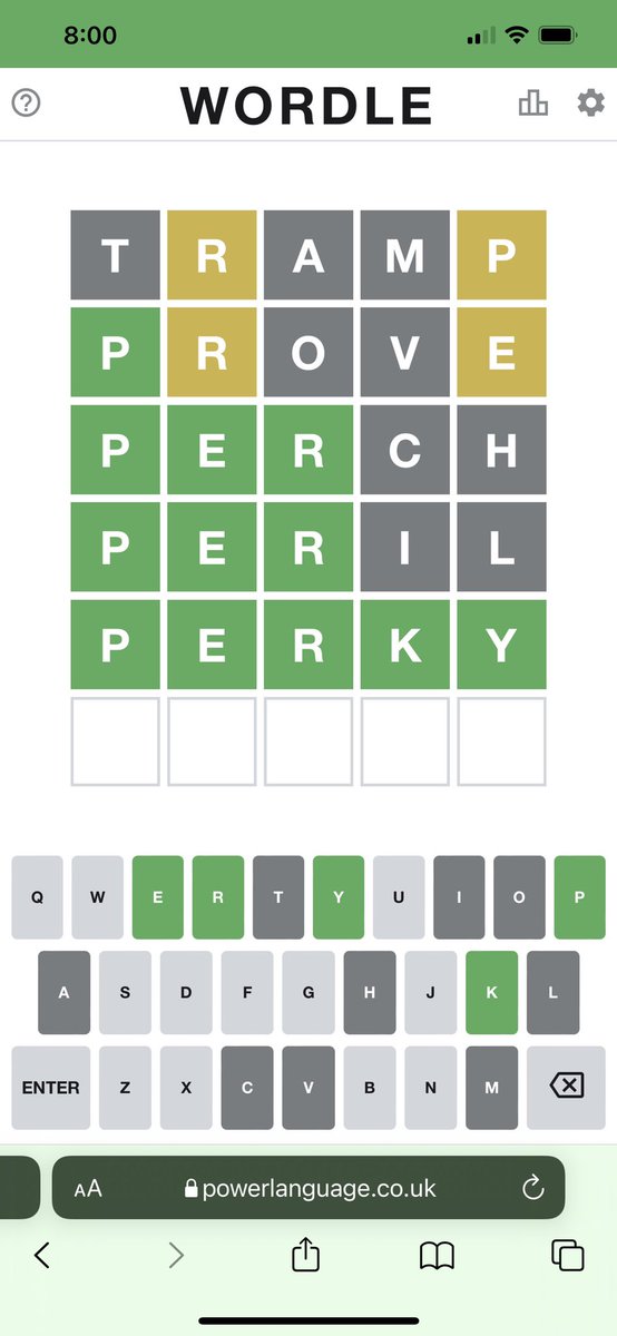 myperkies's tweet photo. Honored to be Wordle’s word of the day. #perky #perkies #wordle #freeadvertising https://t.co/hzpWcWFsiL