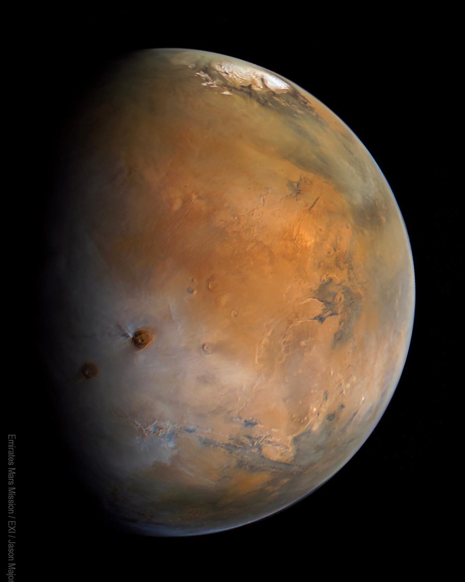 bosplanet's tweet photo. @HopeMarsMission has the coolest #Mars images ever! So glad to see everyone exploring the system.
Congrats again team. 👏
#TheresHope #BOSPlanet #UAE https://t.co/X270cnoWta