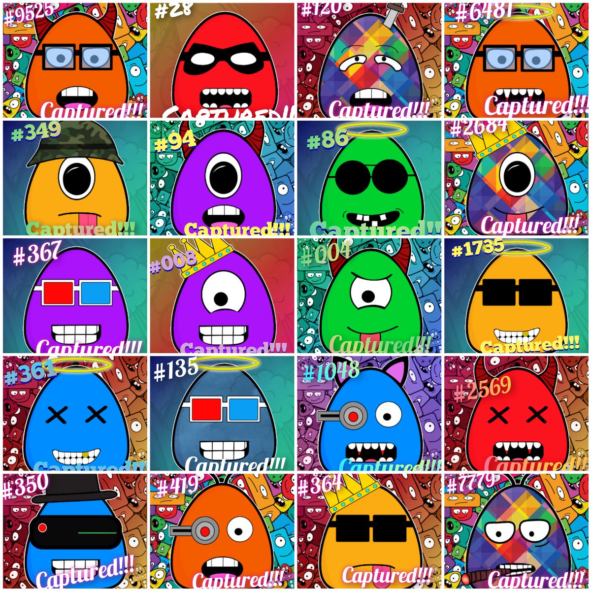Our #HappyMonsters are here to get the weekend started! Come capture your favorites with #NoGasFees starting at 0.004 on the floor opensea.io/collection/hap… (200 founders) opensea.io/collection/hap… (10K series with Rarities) #NFT #NFTCommunity #nftart #NFTartists #NFTs #opensea #art