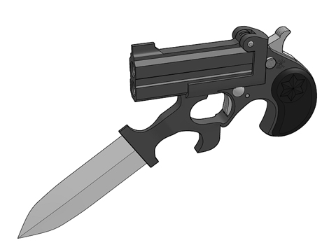 デリンジャー携行設定は生かしてゆきたい(変な方向に 