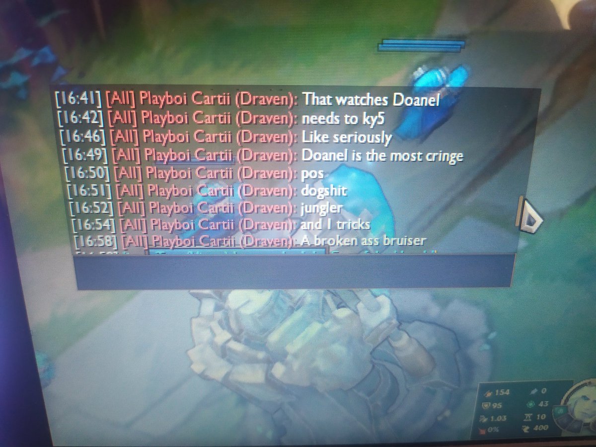 Jiroo_C's tweet photo. @doaenel Dude I swear everytime a Hecarim have a bad game they get L9nd so hard using you as an "Insult" Sadge https://t.co/y8QV2JLqzj