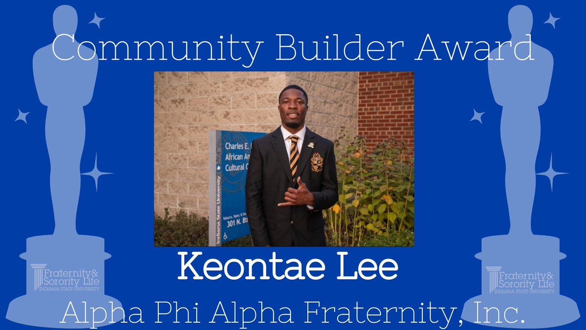 IndStateFSL's tweet photo. The Community Builder Award is given to an individual in each council who has an understanding of the power of community, has demonstrated fellowship within the FSL community, and has made efforts to support those principles https://t.co/3eLH3lPLnZ
