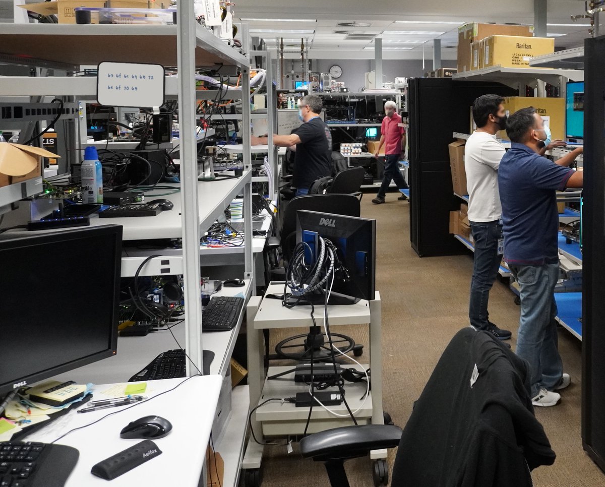 Got a look at the Intel lab in Folsom. So much amazing work that I can't share. Looking forward to the future of what's to come