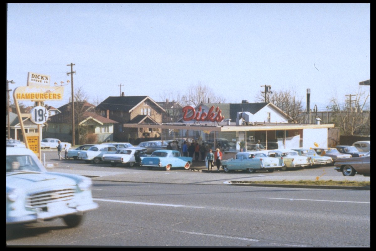 DicksDriveIns's tweet photo. Happy birthday to us🎂 Our Wallingford location opened to the public 68 years ago today!
To celebrate we're giving away $20 in gift certificates and a Dick's Drive-In t-shirt of your choice from our online store 🎉
Like and RT for a chance to win; winners announced Monday. https://t.co/HCiYFy1wCA