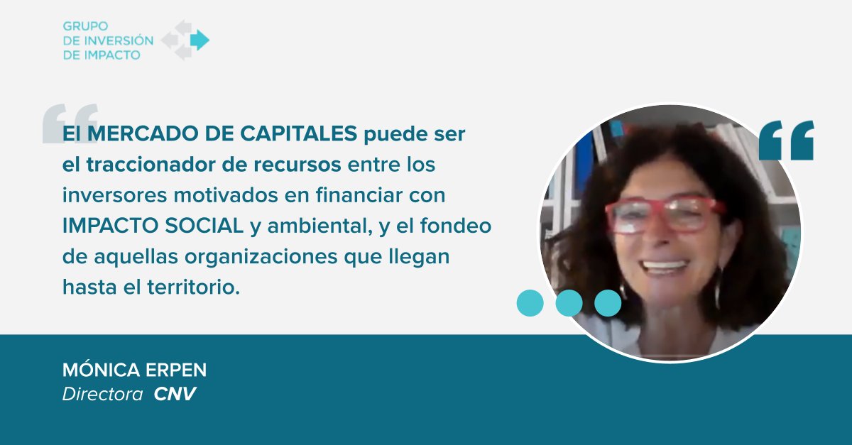 Junto al Protocolo de Finanzas Sostenibles, <a href="/BIDInvest/">BID Invest - IDB Invest</a>, <a href="/BancoGalicia/">Galicia</a>, y SMS realizamos una mesa de diálogo en la que expertos conversaron sobre cómo integrar el #impacto en el sistema financiero.

Agradecemos a <a href="/CNVArgentina/">CNV Argentina</a>
Conocé sus iniciativas👉 lnkd.in/def6Xrtf