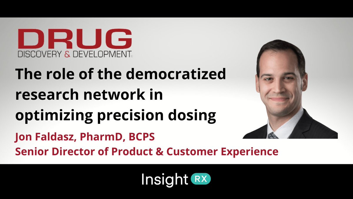 In #PrecisionDosing, no algorithm is ever static. Learn how the democratization of data feeds a continuous learning model that enables the refinement of predictive models over time: 
➡ bit.ly/34vtnFr #PrecisionMedicine #PersonalizedMedicine #DataScience #Pharmacokinetic