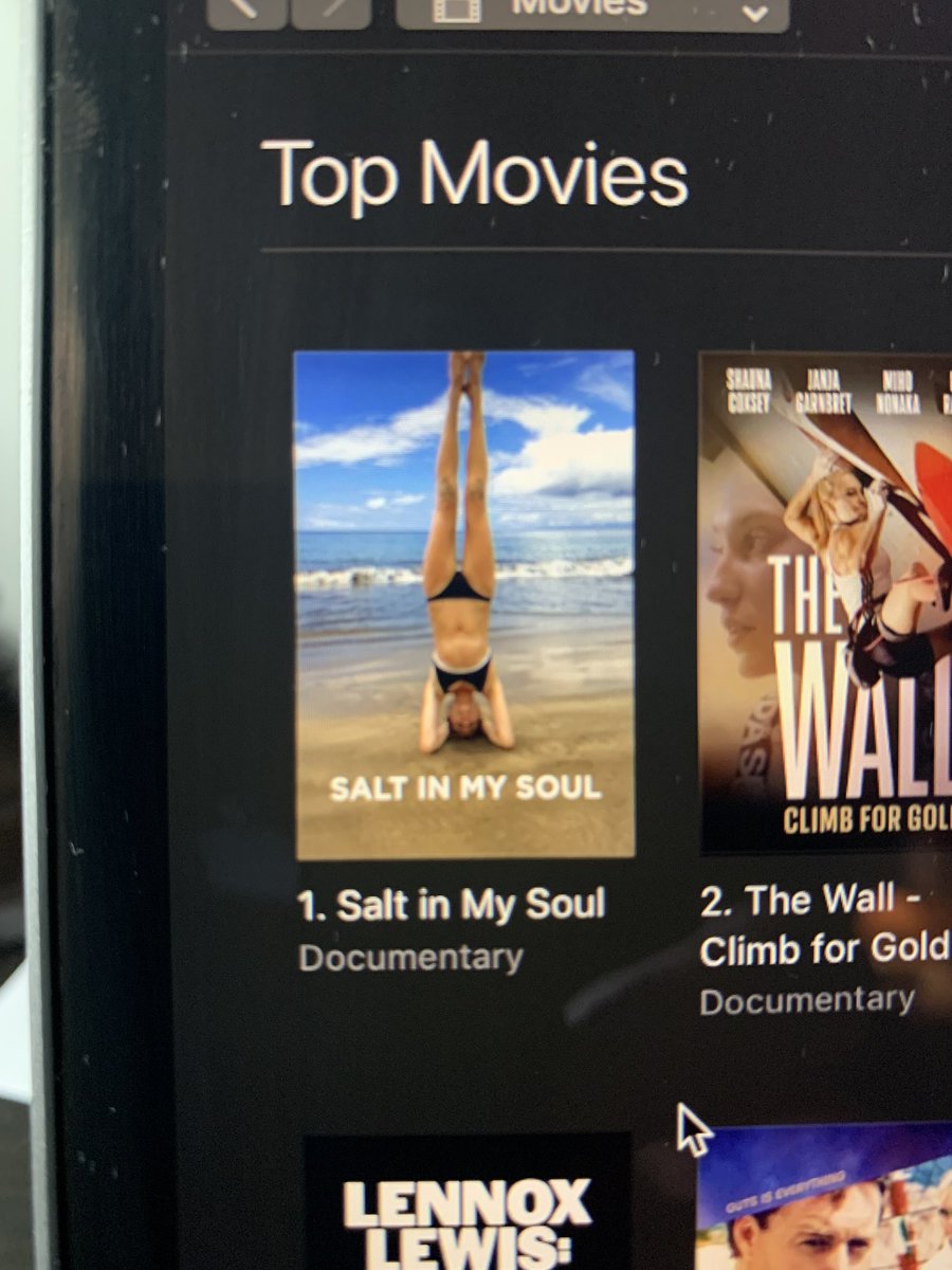 SaltInMySoulDoc's tweet photo. SALT IN MY SOUL is #1! We are so moved to see that audiences around the world are being inspired by #MallorySmith. Who is watching this weekend? 🙋🏻♂️🙋🏼https://t.co/TKiaLnJ8Ak https://t.co/EgadzPX2Zh