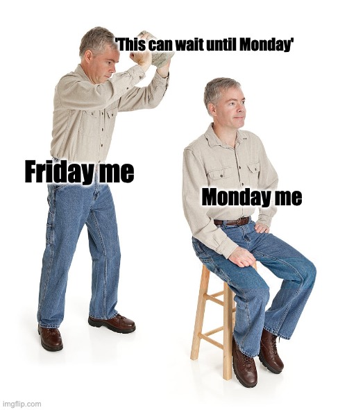 I feel bad for Monday me

@openacademics @academicchatter #academictwitter