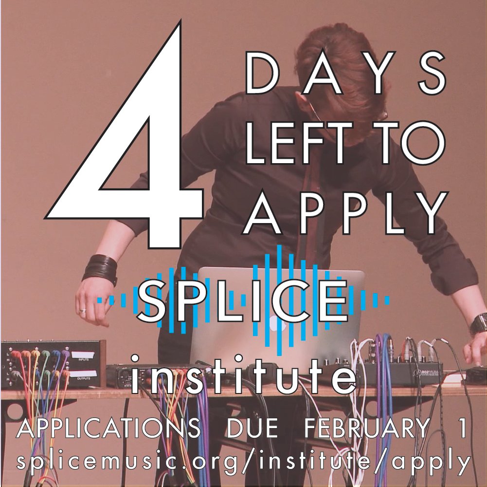 We have some incredible guest artists for Institute 2022! Join Vicki Ray, João Pedro Oliveira, and the rest of our faculty! APPLY: splicemusic.org/institute/apply