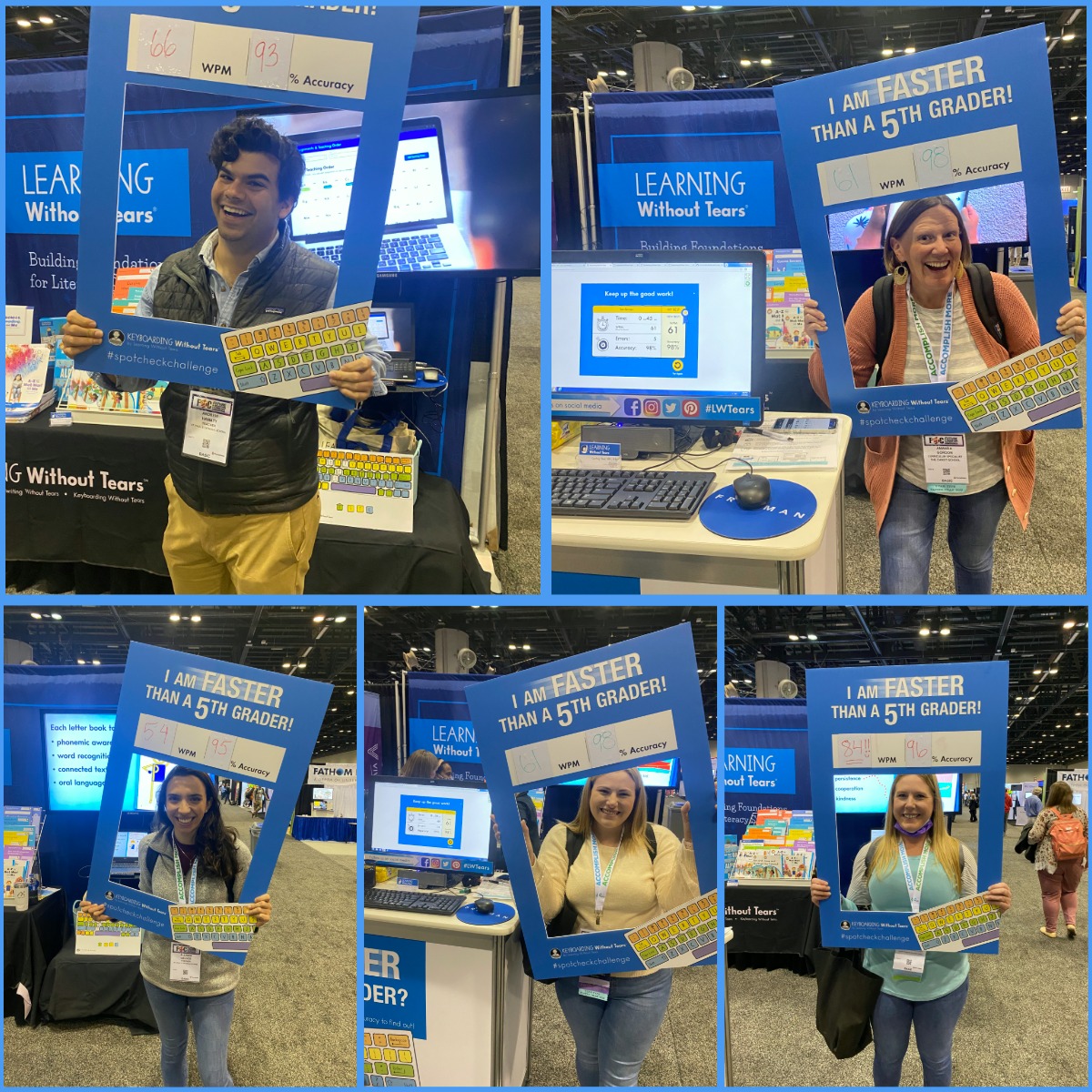 hwtears's tweet photo. More #spotcheckchallenge fun at booth 2244!!
Thank you to all who participated in our typing challenge!!
#FETC #FETC2022 #FETC22 https://t.co/rxbSKZOos3