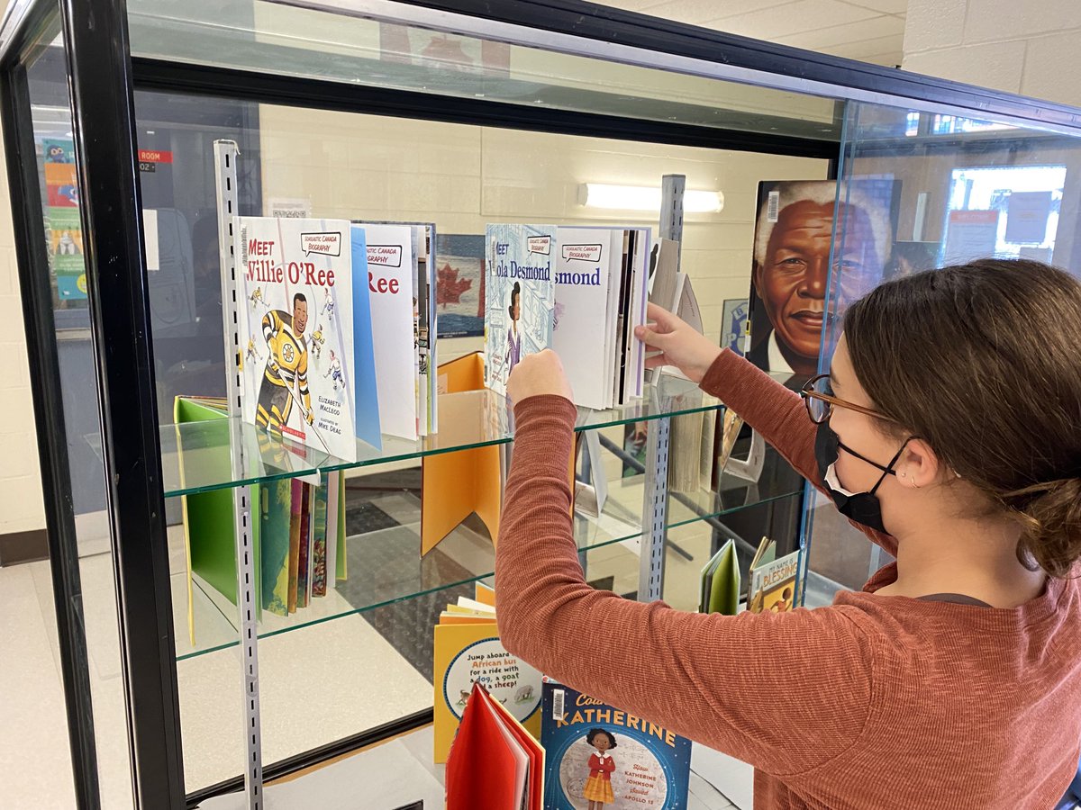 We strive to ensure our school environment ⁦<a href="/byronnorthview/">Byron Northview</a>⁩ is respectful and makes students feel safe and comfortable, including in terms of their cultural heritage.  Our display case highlights just that as we prepare for Black History Month.