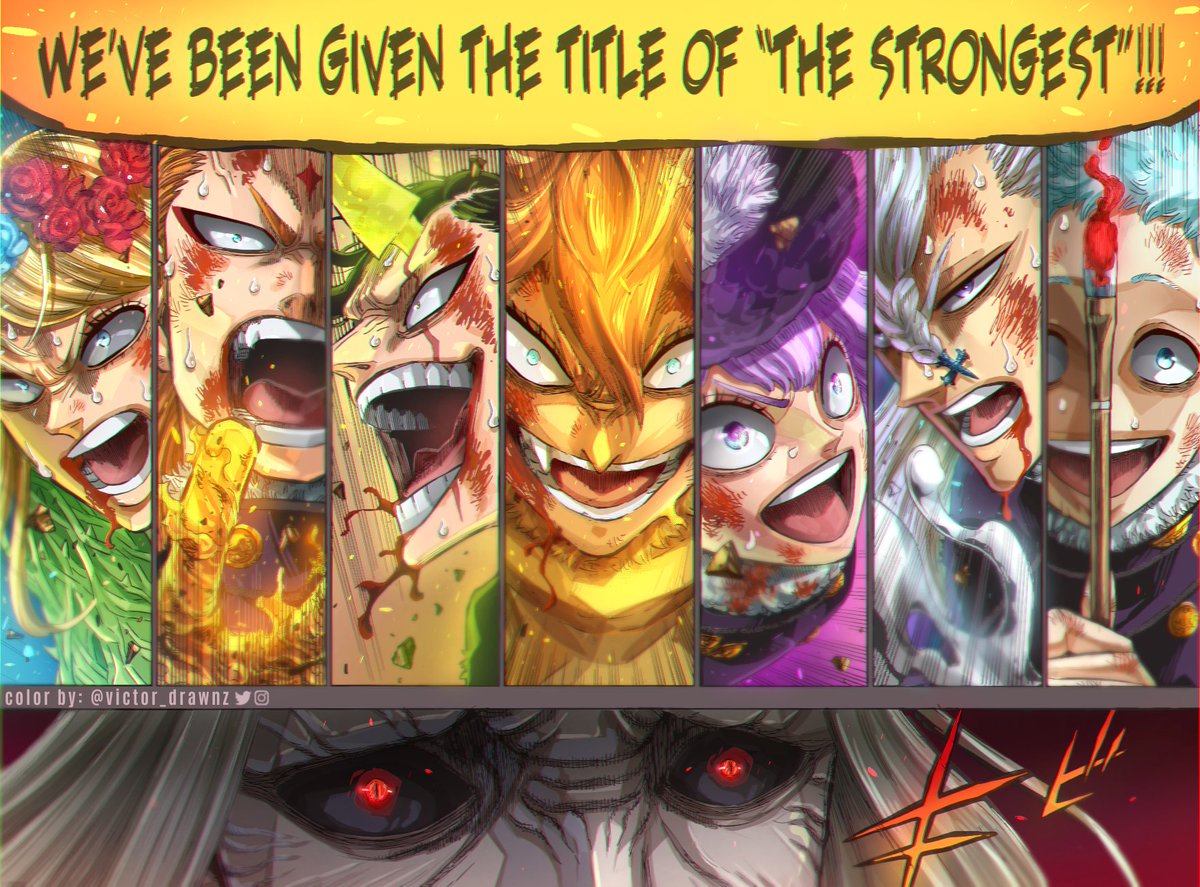 Captains vs Lucifero 

#BlackClover #BCSpoilers #ブラッククローバー #mycoloring