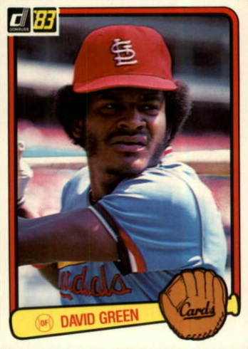 WaxPackGods's tweet photo. RIP David Green, one of the first rookie cards I chased hard.  #IsJanuaryOverYet https://t.co/vQRlhN0IRn
