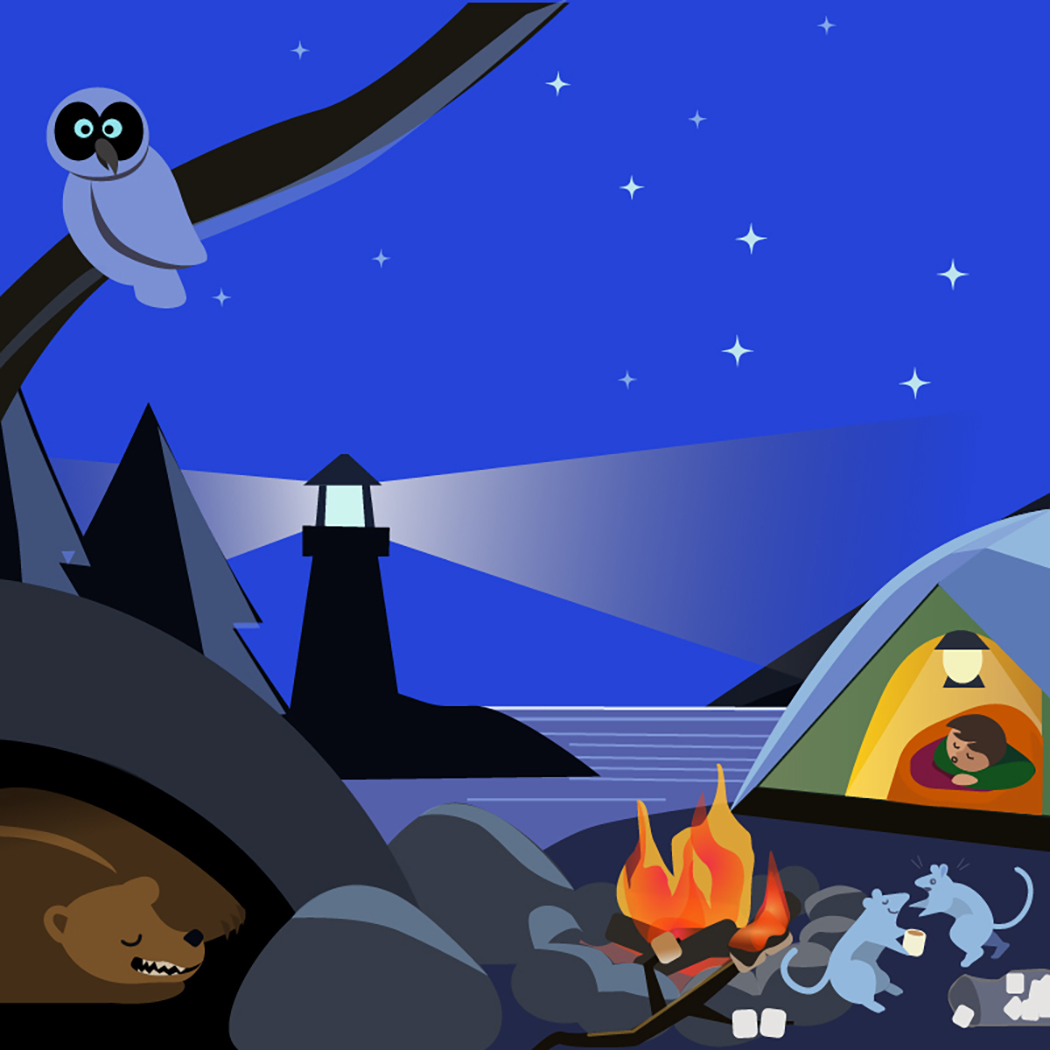 We're back (kinda), because it seems like everyone could use a break. While you take a breather, send your kids over to CampKinda.org for a brand new, Omicron-edition adventure under the stars: Camp Kinda Overnight! campkinda.org/camp-kinda/cam… #letsadventure