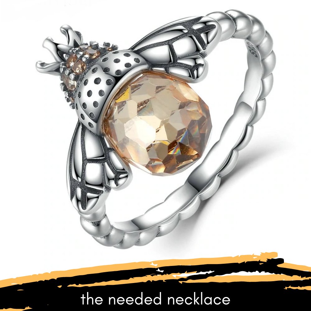 NecklaceNeeded's tweet photo. STERLING SILVER BEE RING

#Adorable #Bumblebee #ring #styles!🐝
#Cute #classics dazzling with #dedicated delight!✨
#Majestic #elements just in time for #spring!
🌻🌹🌷🌼🌺
Click by today for all the #brilliant #springtime flair!
#giftideas #GOLD #nature

https://t.co/6sLRwIqqZM https://t.co/b131wWitbQ