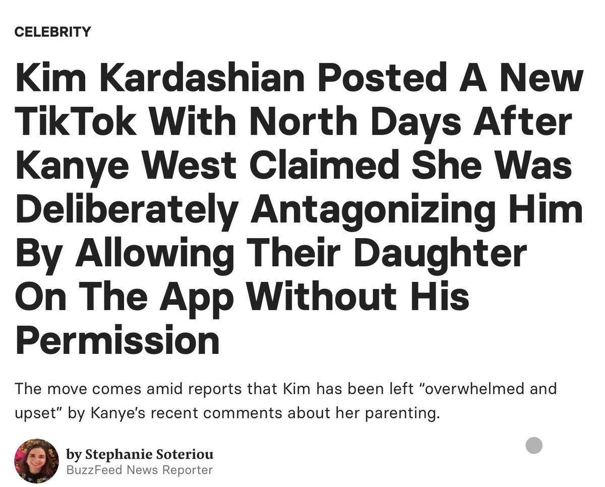 these kids’ lives about to be hell, I fear… not Kim K inventing the subtok!!!