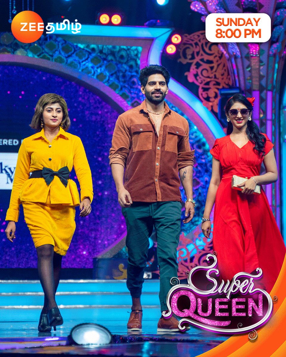 Aaahaaa...! 😍👌

Super Queen | Tomorrow 8.00 PM

#Zeetamil #SuperQueen #NewShow #Vaishnavi #Balaji #SwathiSharma