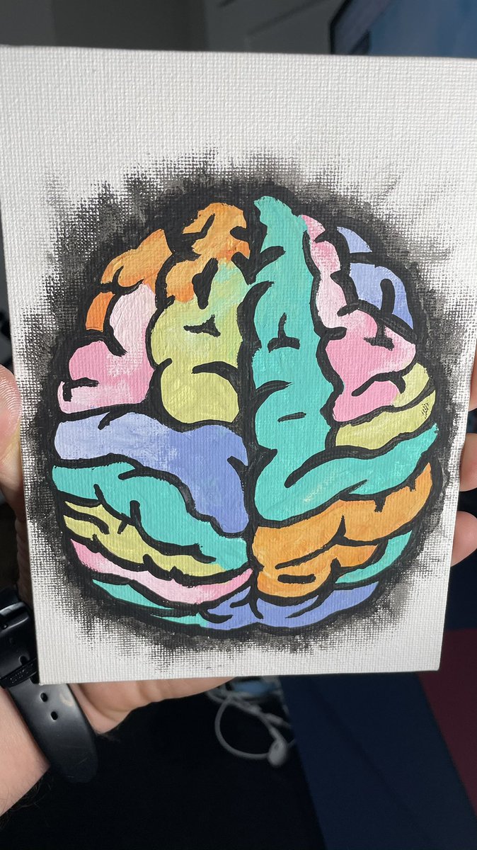 Had a great time last night at @SONGSuwo’s brain painting event guided by @jess_lammert! What a great activity to add to #NRD2022! Hope this becomes a tradition