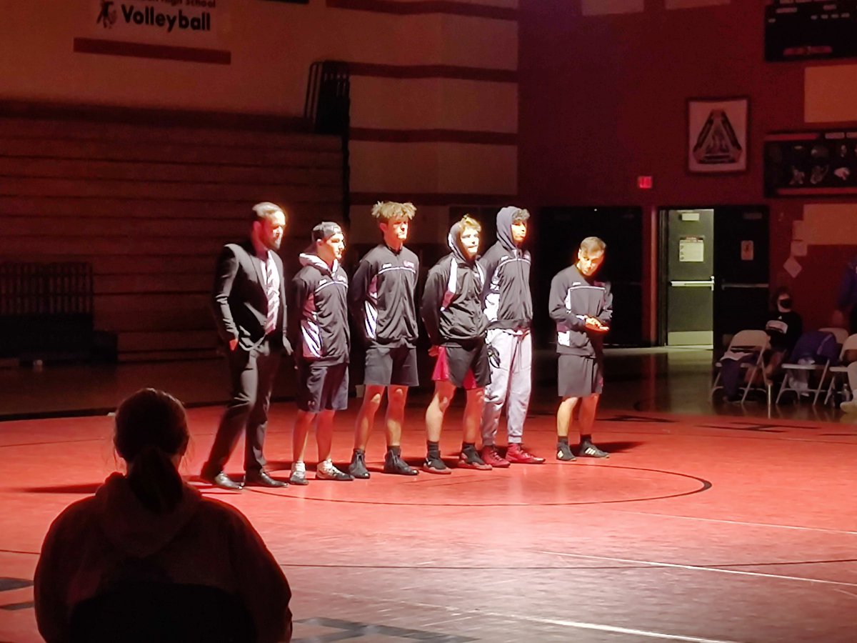 Senior night for <a href="/Fortwrestling/">FortWrestling</a> 
To be a senior in the toughest sport is a great accomplishment! Way to see it through guys!