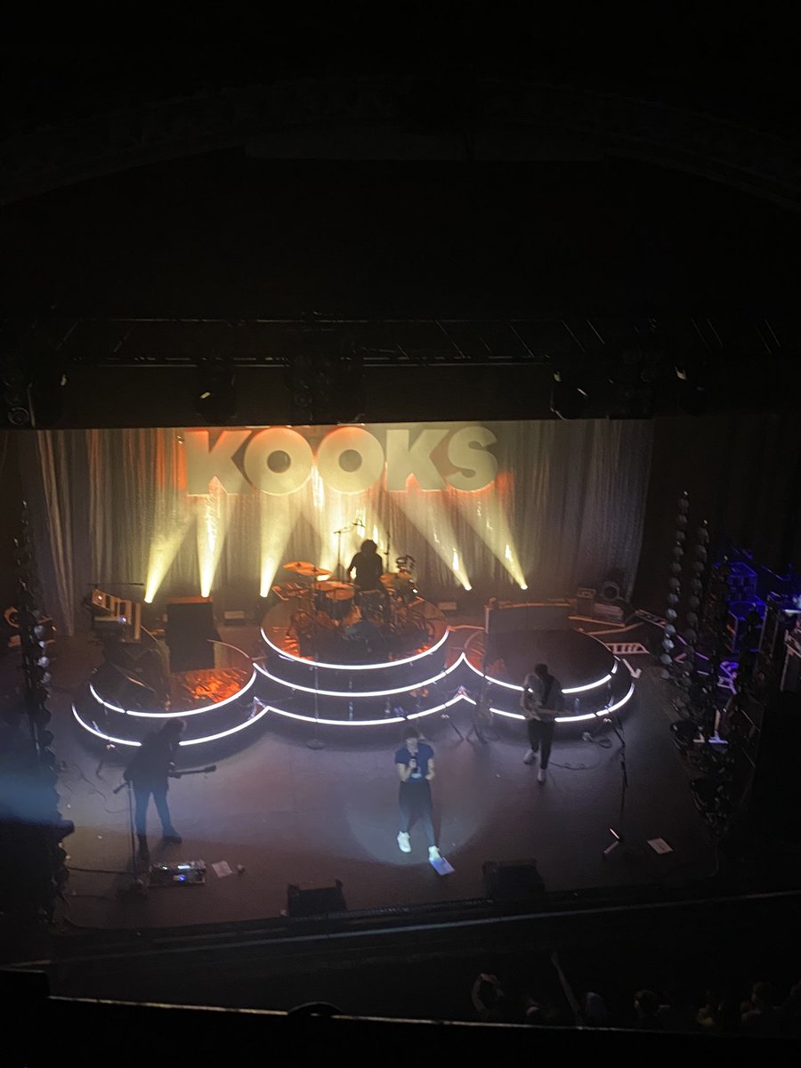 I had forgotten the joy of live music;after 2 COVID years it’s great to get out again. <a href="/3olympiatheatre/">3Olympia Theatre</a>  <a href="/thekooksmusic/">The Kooks</a> <a href="/VisitDublin/">Visit Dublin</a>