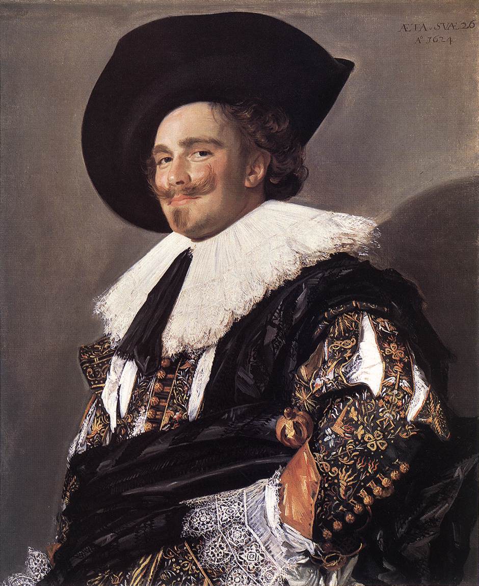 The Laughing Cavalier, 1624 #hals #baroque