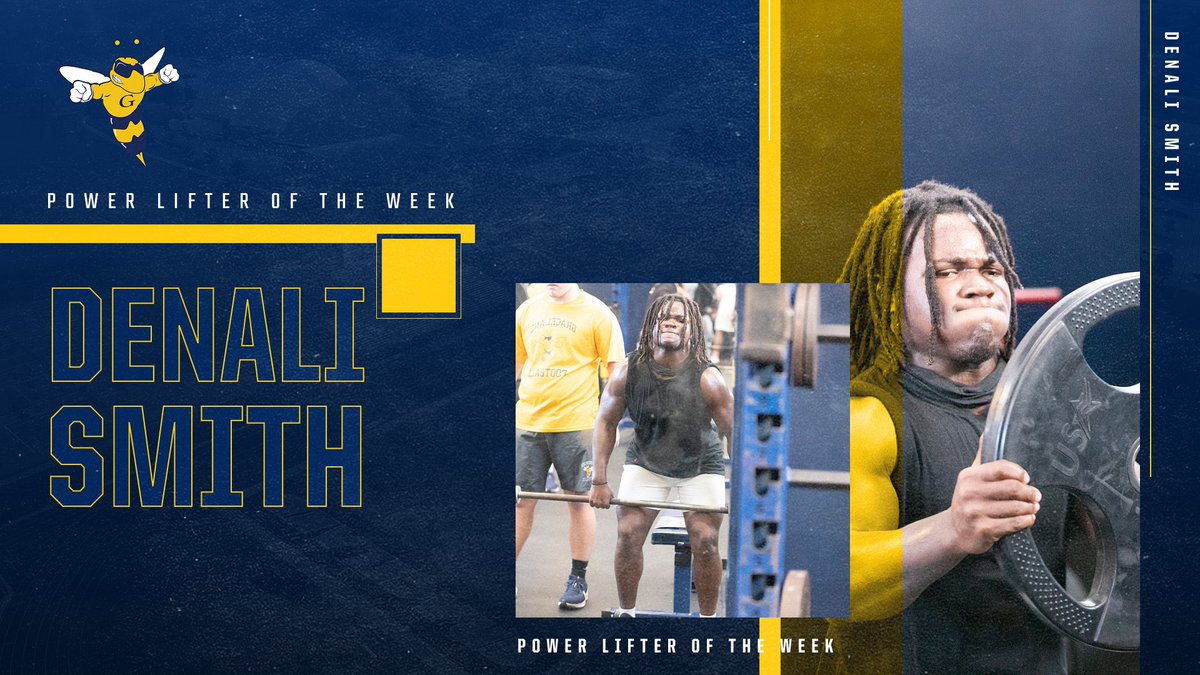 GracelandFB's tweet image. First full week in the weight room means our first Lifters of The Week! Congratulations to these three - @CarsonQuint, @DenaliSmith7, and Rene Aubert!

#OnlyTheTough