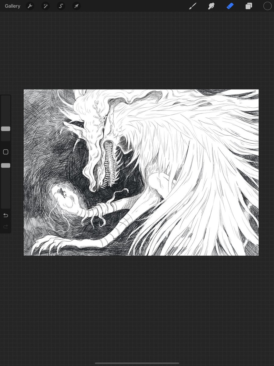 time for my annual vicar amelia drawing 