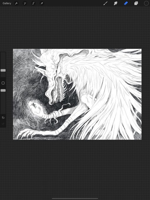time for my annual vicar amelia drawing 