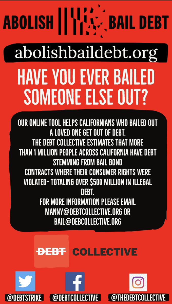 Carceral debt is a harsh reality for far too many. Spread the word. @DebtStrike