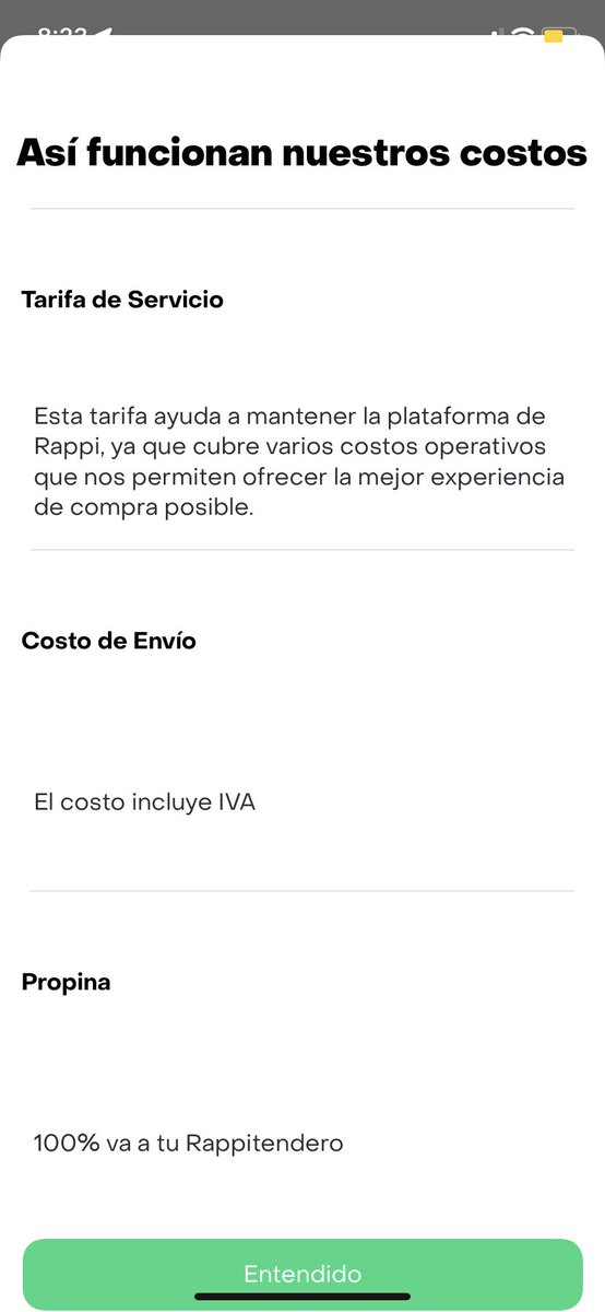issobossy's tweet photo. No es suficiente con lo que le quitan a los restaurantes, más lo que le cobran a uno del año, que toca pagar por cada pedido ! #rappi #rappiladrones me voy para otra app @Nat_Rappi https://t.co/NbTQloUq9Z