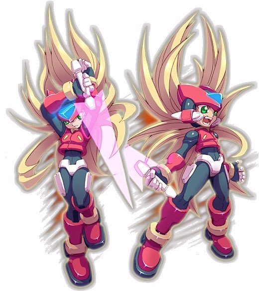 ロックマンゼクス モデルOX ver.エール ガレージキット フィギュア