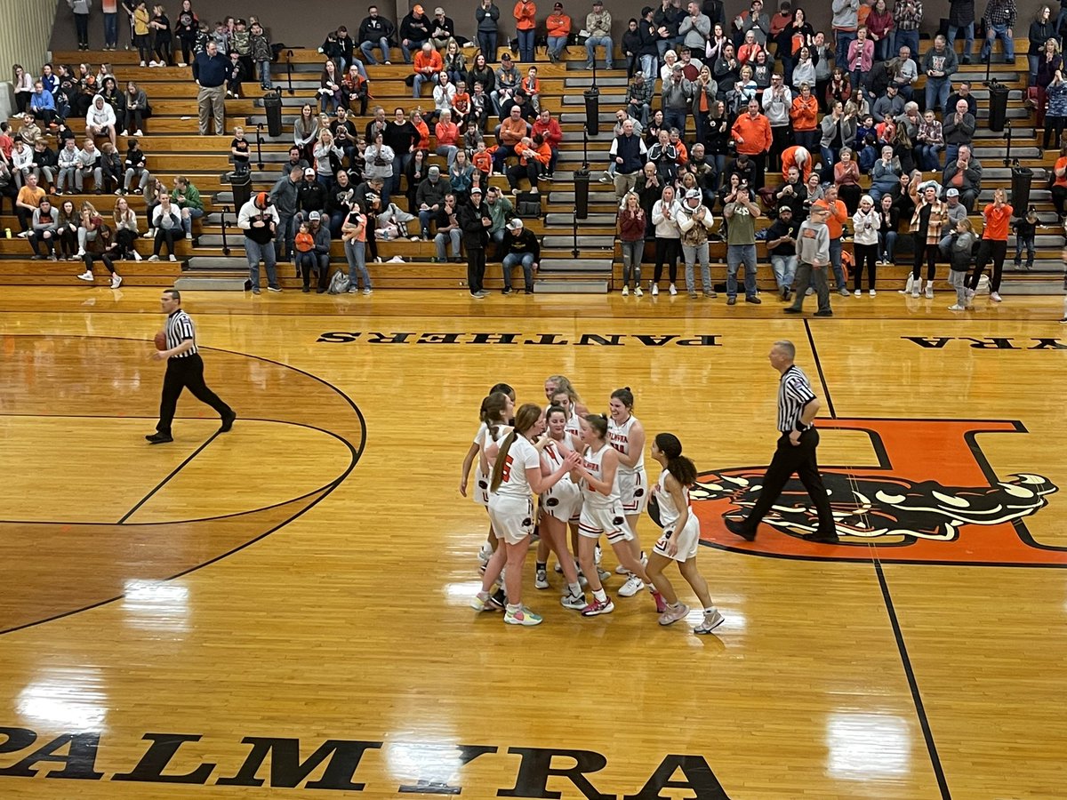 FINAL
Palmyra Lady Panthers - 61
Macon Lady Tigers - 34
Making a Statement!! 
13-6 record 2-1 CCC
<a href="/BreidyTV/">Brendan Reidy</a> <a href="/ChrisDuerr/">Chris Duerr</a> @ZRichKHQA <a href="/missouri_sports/">Missouri Sports Network</a> <a href="/scoreboardguy/">SCOREBOARD GUY</a> <a href="/ClarenceCanno13/">Clarence Cannon Conference</a> <a href="/PGHMissouri/">Prep Girls Hoops Missouri</a>