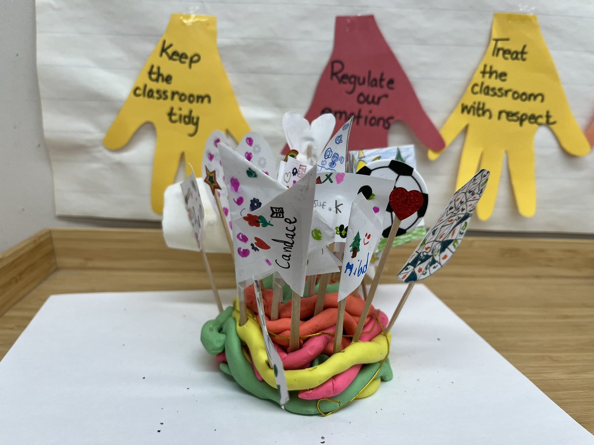MsSpicerteaches's tweet photo. It was an exciting week in division 8! The trial of the 3 little pigs versus the wolf took place and ended up becoming a multiple day affair. We also  continued to learn about multiple intelligences and created our class brain 🧠 💫 https://t.co/dAcUXod9VD