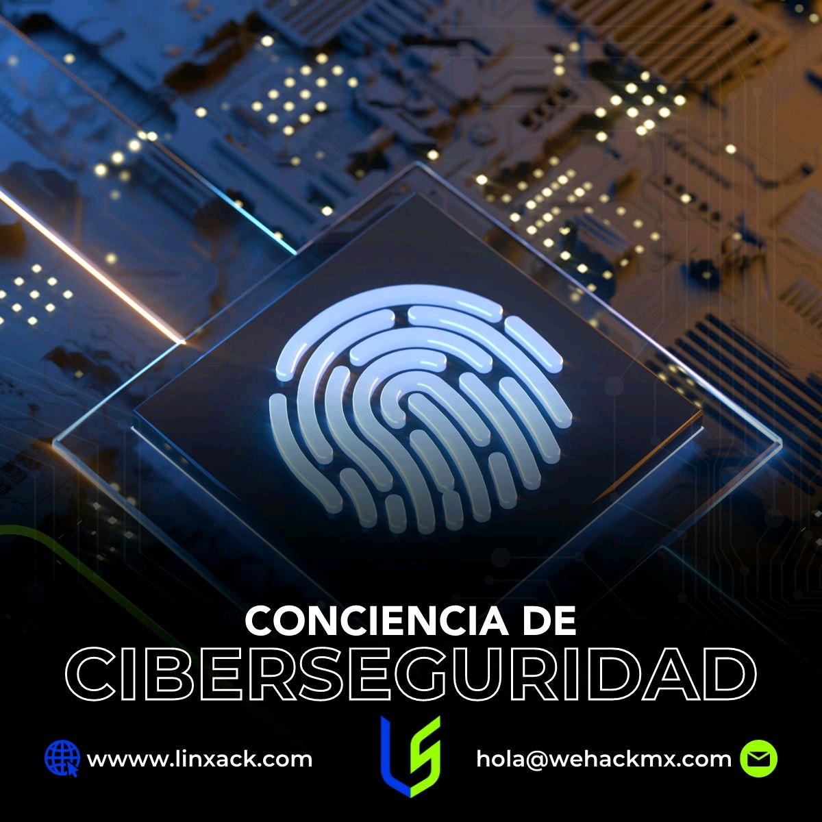 linxacksecurity's tweet photo. Capacitación humana para aprender cómo reaccionar ante un ciberataque y, en general, sobre los temas más relevantes y buenas prácticas de ciberseguridad. 🧑‍💻🌐
.
Contáctanos 📲
🌏 https://t.co/f0I7UOapup 
✉️ hola@linxack.com
.
#hacking #ciberseguridad  #seguridad https://t.co/C7ICV8ZSEr